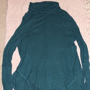 NWOT Free People Cowl Neck Thermal
